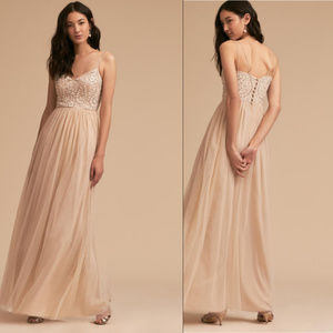 BHLDN Elowen Dress Oyster, Size 0